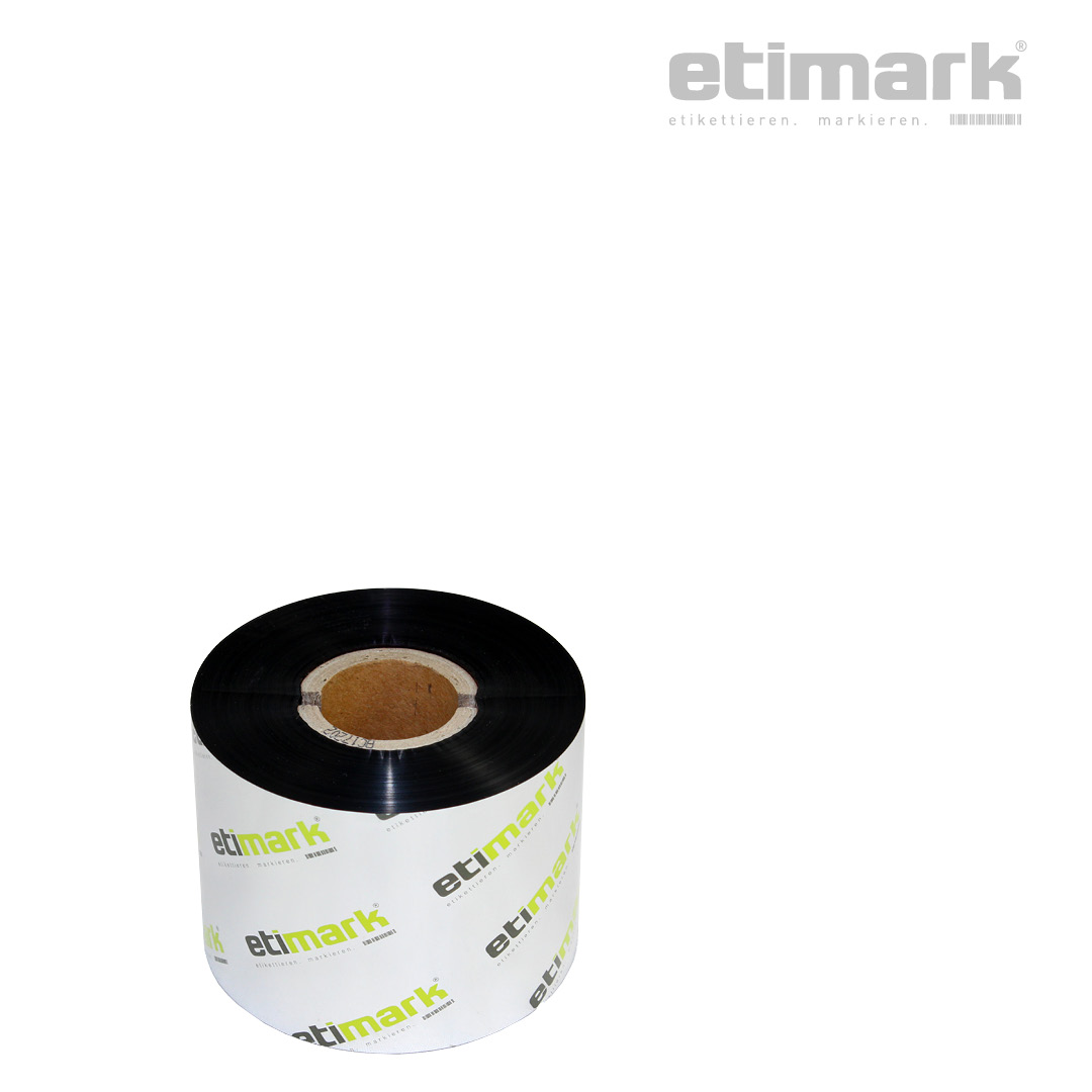 etimark F/AX 55mm x 350m Thermotransferfolie, schwarz