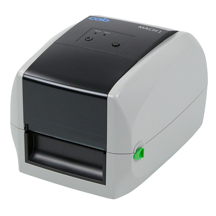 cab Mach1 Etikettendrucker, Basismodell mit Abreißkante